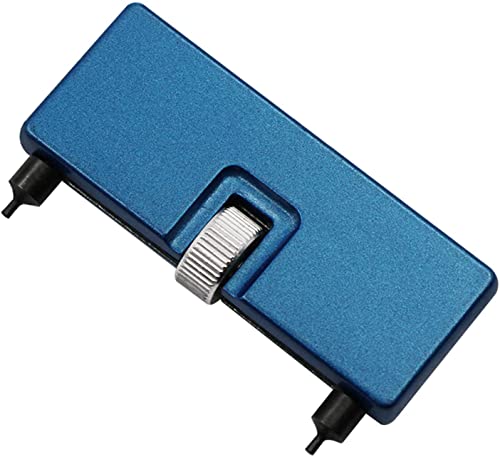 générique Ouvre-Couvercle de boîtier arrière de Montre Rectangle réglable Outil de Remplacement de Batterie de Montre Portable Outil de réparation d'horloger pour bricolageDurabilité et esthétique