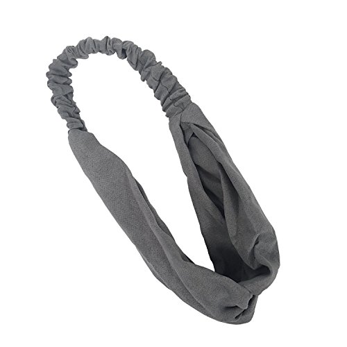 Pacote com 5 faixas de cabelo elásticas para cabelo para mulheres e meninas (F77)