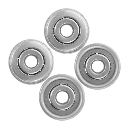 HAPINARY 車椅子アクセサリー 4ベアリングフォークステムフロントホイール 安定性と快適性の向上