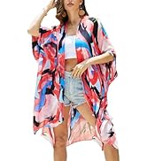 Moss Rose Women Summer Bikini Kimono Bathing Suit Cover Ups for Swimwear
