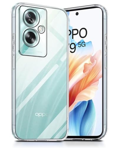 Image of Soft Rubber Back Cover for Oppo CPH2553 / Oppo A79 5G - Transparent