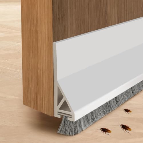 Upgraded Quiet Brush Door Sweep