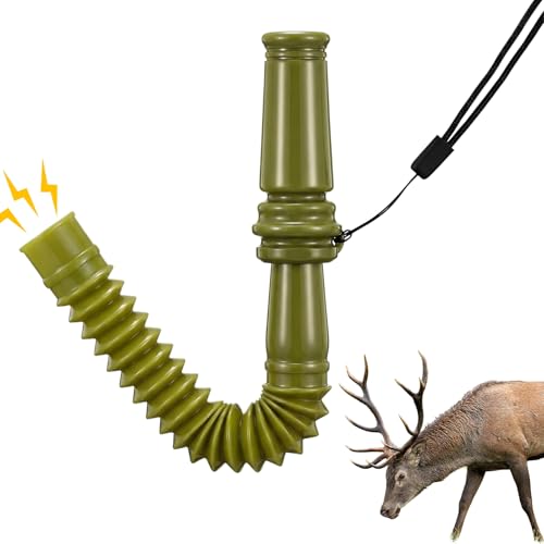 Teyva Daily Deer Call - 6-in-1 Adjustable Hunting Deer Grunt Call for Buck, Doe, Fawn with Lanyard - Waterproof Weatherproof All Weather Conditions