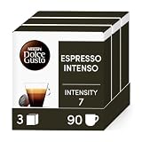 NESCAFÉ Dolce Gusto Espresso Intenso 90 Capsule Caffè , 3 x 30