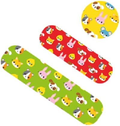 60 x Animal Children's Plasters Assorted Sizes Various Animal Prints Colours