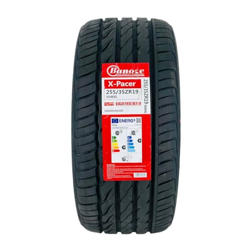 BANOZE X-Pacer 255/35ZR19 96W XL High-Performance Tyre – Ultra Grip, Extra Load, Reinforced Sidewall – for Sports Sedans & Coupes – Radial Car Tyres | 2553519 (1)