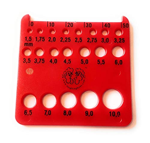 Addinovel (Aka Rocket 2 Squared) Ergonomic Circular Knitting Needles With Red Cord And Needle Gauge 40In (100Cm) Us 10.5 (6.5Mm) #TOP4