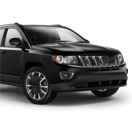 Antibrouillard haut de gamme pour Jeep Compass avec grille de calandre durable - 4