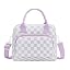 Beige|Purple Plaid