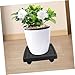 MERRYHAPY Rolling Plant Base Pulley Plant Pot Holder Stand Movable Flower Pot Tray Indoor Plant Stand Casters Easy Mobility Cleaning