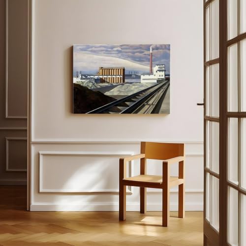 Impression sur toile de Charles Sheeler : une décoration murale d'exception