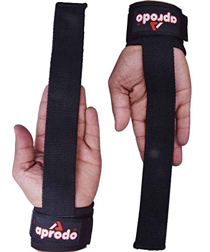Image of Aprodo Gym Fitness Combo (Arm Blaster with Weight Lifting Strap) (Aprodo Black & Black WLS)