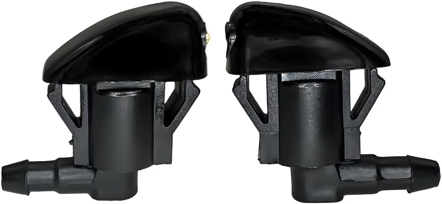 25823360 Front Windshield Washer Nozzle Kit Compatible with GMC Acadia 2007-2017, Saturn Outlook 2007-2010, Chevrolet Traverse 2013-2017, Buick Enclave 2007-2011
