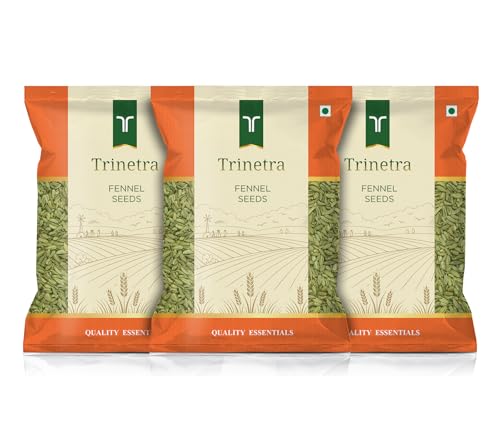 Image of Trinetra Saunf (Fennel Seeds) | Flavorful Spice & Mouth Freshener | 1.5 kg (3 x 500g)
