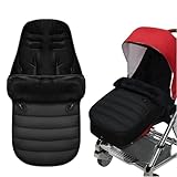 Universal Stroller Footmuff for Baby, Winter Baby Stroller Bunting Bag, Warm Soft Ultra-fine Fleece Stroller Sleeping Bag for Cold Weather, Waterproof & Windproof, Footmuff Blanket Must Have