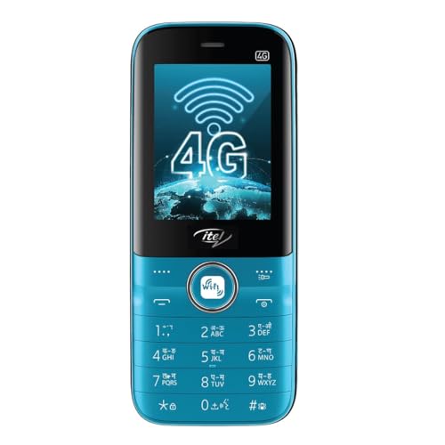 Image of Itel MagicX Pro 4G (Wi-Fi Hotspot Tethering,2500mAh Big Battery) Blue