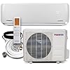 Pioneer air conditioner wys012a 20 wall mount ductless inverter mini split heat pump 12000 btu 110120v  urban country home decor