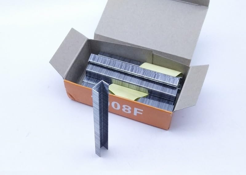 1008F 2400pcs N nails Staple For Manual nail gun staples Picture frame tool - (Color: 2box)
