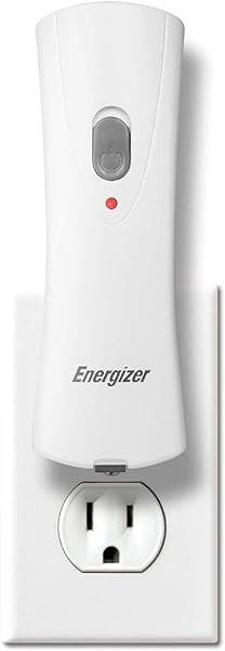 Energizer Auto-On LED Flashlights Rechargeable (6-Pack) for Home Power Failure, Plug in LED Flashlight for Power Outage,