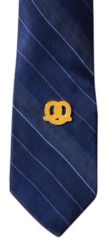 Image of Novel Merk Ice Cream, Pretzel, Pizza & Food Lapel Pin, Hat Pin & Tie Tack Set - with Clutch Back