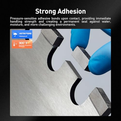 Image of Double Sided Tape Heavy Duty Mounting Tape 2 inch x 18Ft Made of 3M 4611F Gray Strong Adhesive for Reliable Bonding Waterproof Foam Tape for Home Office Car Decorative Materials and Trims