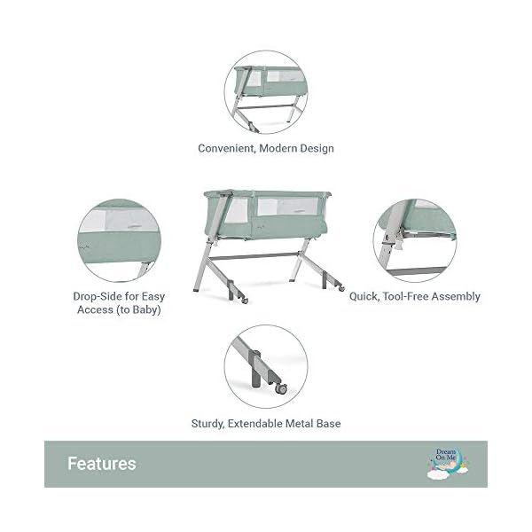 Dream On Me, Skylar Bassinet & Bedside Sleeper - Image 11
