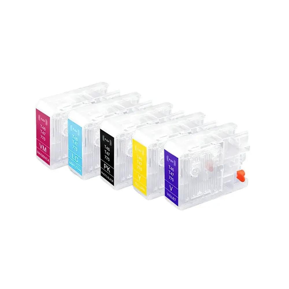 Cartuccia d'inchiostro vuota compatibile con SC-P700 P900 P908 P708 T47A1 T47A2 T47A3 T47A4 T47A5 T47A6 T47AD T47AB T47A7 T47A9 senza chip