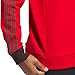 adidas Men's Originals 3-Stripe 1/4 Zip Sweatshirt - Better Scarlet LG