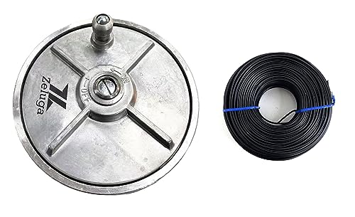 Carrete de aluminio Zeluga de bobinado rápido y alambre recocido calibre 16 que evita enredos