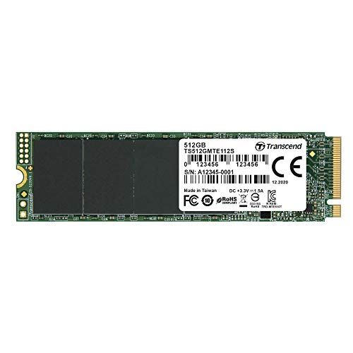 Transcend SSD MTE112S 512GB NVMe PCIe Gen3 x4 Marca Transcend