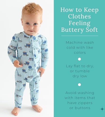 Image of Posh Peanut Convertible Baby Sleepers - Footless Baby Pajamas with 2 Way Zipper for Easy Diaper Changes
