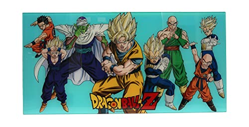 Poster de vidrio Dragon Ball multicolor para decorar tu zona gaming 2