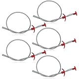 👍Praktikabilität: Es kann verwendet werden, um Küche, Bad, Toilette, Waschbecken, Badewanne und Duschabfluss zu reinigen. Es kann auch verwendet werden, um andere schwer zugängliche Gegenstände, Müll oder verlorene Gegenstände zu greifen.