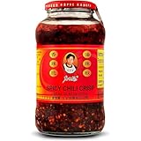 Laogan ma Crispy Chilli Oil Spicy Hot Sauce 23.63 oz (670g) XL Size Jar – Restaurant Size, Authentic Chinese Chili Oil with Crunchy Bits