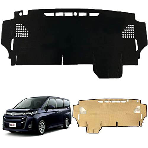 ダッシュボードマットWeCar トヨタ 新型 ヴォクシー ノア HUDあり 90系 NOAH90 VOXY90 2022年1月-現行 ダッシュマット ダッシュボードカバー 紫外線パッド ズレ防止 滑り止め付き 日焼け対策 車種専用設計 カー用品 簡単取付