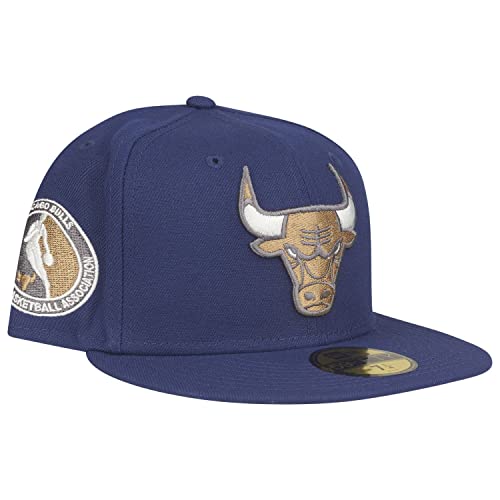 New Era 59Fifty Fitted Cap - NBA Chicago Bulls Navy - 7 1/8