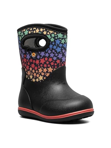 BOGS Unisex-Child Classic-Rainbow Stars (Toddler) Rain Boot3