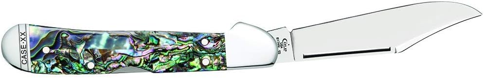 Case WR XX Pocket Knife Abalone Mini Copperlock Item #12020 - (81749L SS) - Length Closed: 3 5/8 Inches