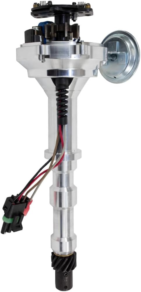 Top Street Performance Pro Series Ready to Run Distributor for Cadillac 368 425 472 500 V8 - Black