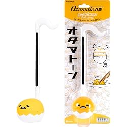 Otamatone Special Edition Sanrio (Gudetama) - Fun Electronic Musical Toy Synthesizer Instrument by Maywa Denki (Official Licensed) [Includes Song Sheet and English Instructions] | Portable Music Synthesizer from Japan by Maywa Denki Studio Award Winning Educational Fun Gift for Children, Teens & Adults