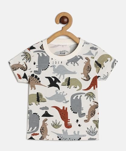 Image of Miniklub New Born and Baby Boys T-Shirt, 12-18M, Multi