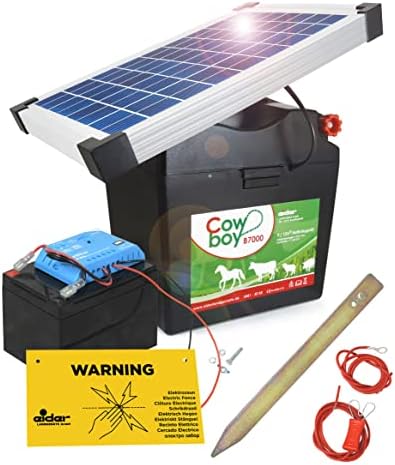 Koll Living Weidezaungerät Cowboy B7000 - mit 12V Akku & 10 Watt ...