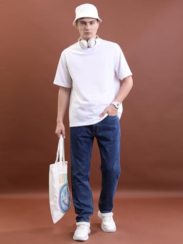 Image of Highlander Men's Relaxed Fit Jeans | Mid-Rise | Heavy Fade | Jeans for Man