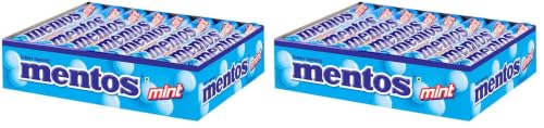 Image of Mentos, Mint Flavour, Chewy candy Stick Pack, 655.2 g [Pack of 36]
