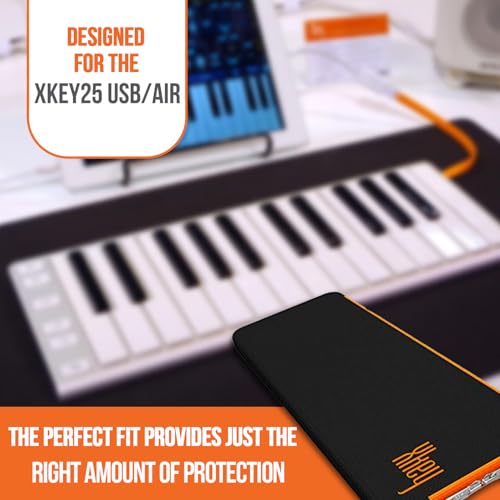 CME Xkeycase Protection Case étui clavier Noir Orange