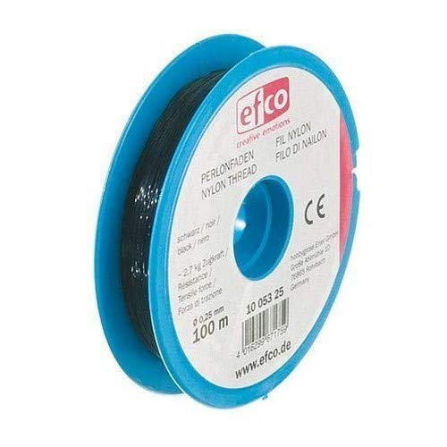 Efco Polyamide Thread tensile Force Approx. 2,7 kg ø 0,25 mm 100 m Black, 12 x 5 x 2 cm