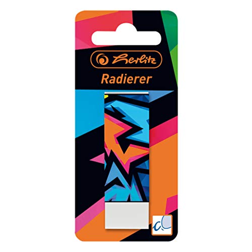 Preisvergleich Produktbild Herlitz 50028153 Radierer Neon Art, 1 Stück