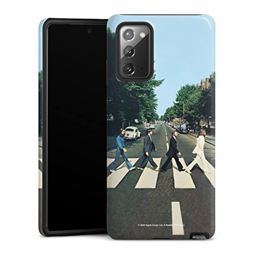 DeinDesign Coque Compatible avec Samsung Galaxy Note 20 Coque renforcée Coque Antichoc Abbey Road The Beatles Musique - Les Beatles, Paul McCartney, John Lennon, RIngo Starr, George Harrison DeinDesign Coque Compatible avec Samsung Galaxy Note 20 Coque renforcée Coque Antichoc Abbey Road The Beatles Musique