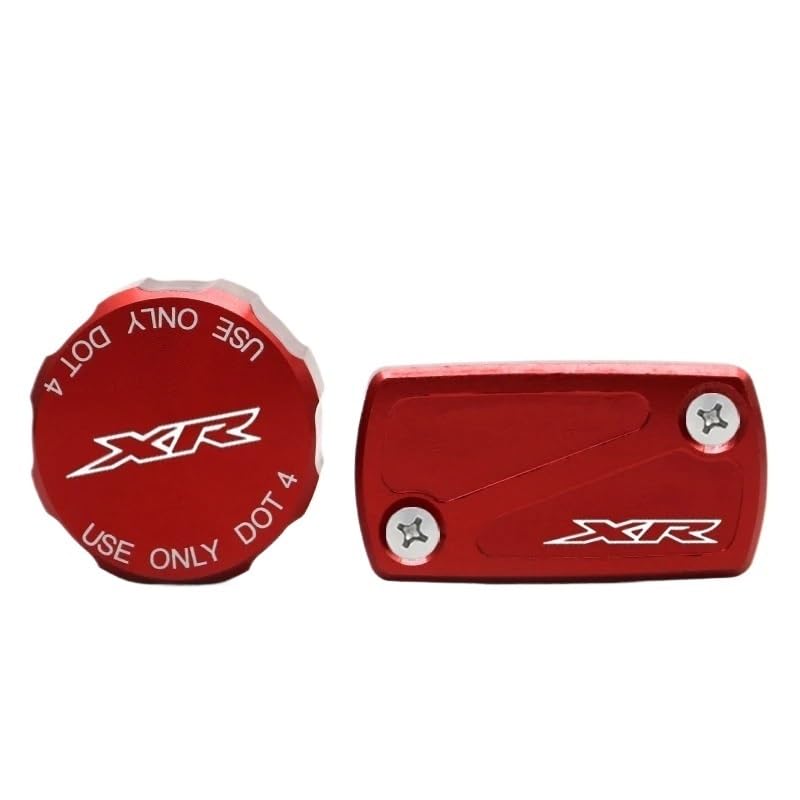 Couvercle réservoir liquide frein en alliage robuste pour moto XR 650