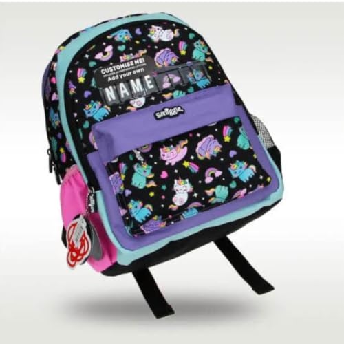 Image of School Backpack for Kids, Adjustable Padded Straps, SMIGGLE Bags for Stylish Durable Backpack Shoulder School Bags for Birthday Gift for children Tuition Bag